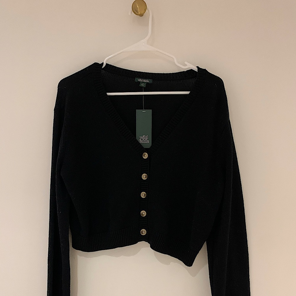 black wild fable sweater🤍